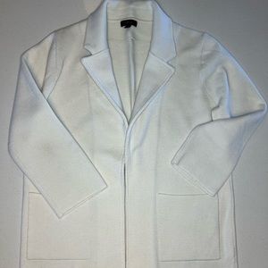 J.Crew sweater blazer, medium, Sophie ivory